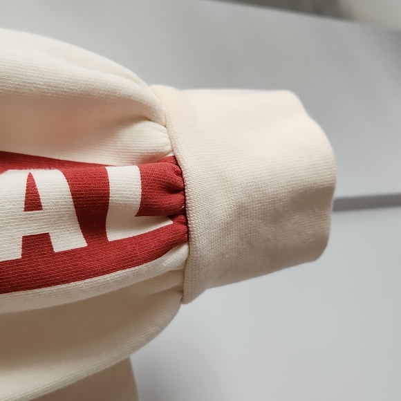 🐭Stradivarius🐭 Mickey Mouse Sweatshirt in cream, size M - Picture 3 of 9